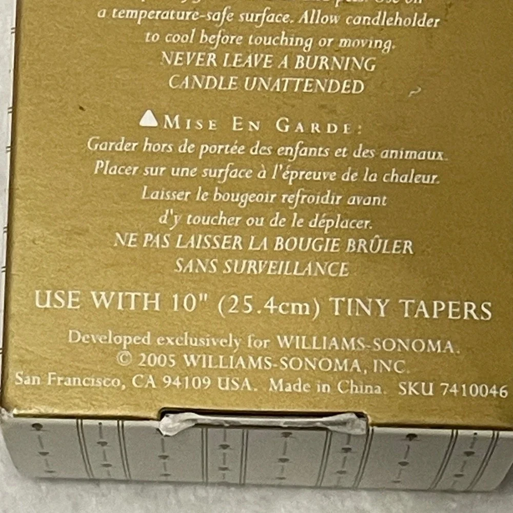 Williams Sonoma set four